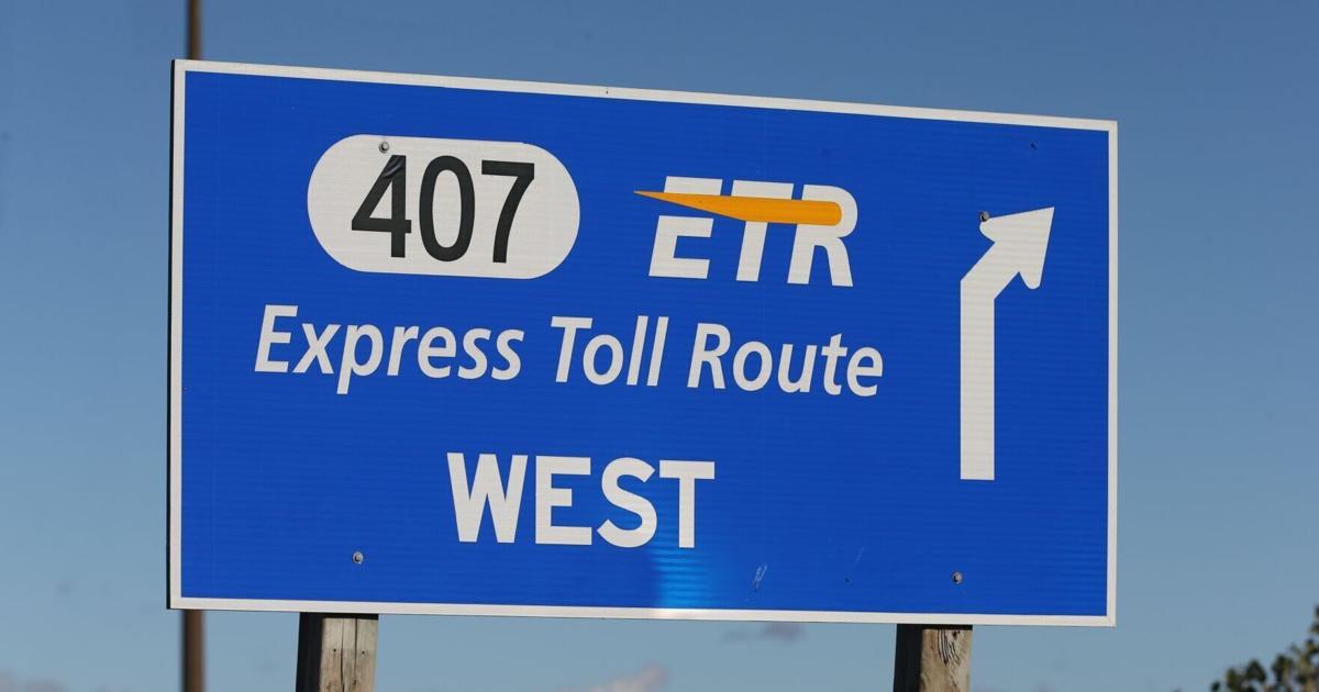 Hwy. 407 tolls set to increase after 4-year rate freeze