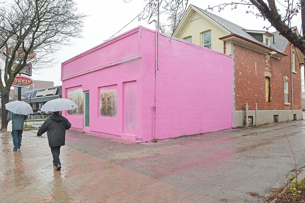 Richmond Hill officials not amused by pink heritage building