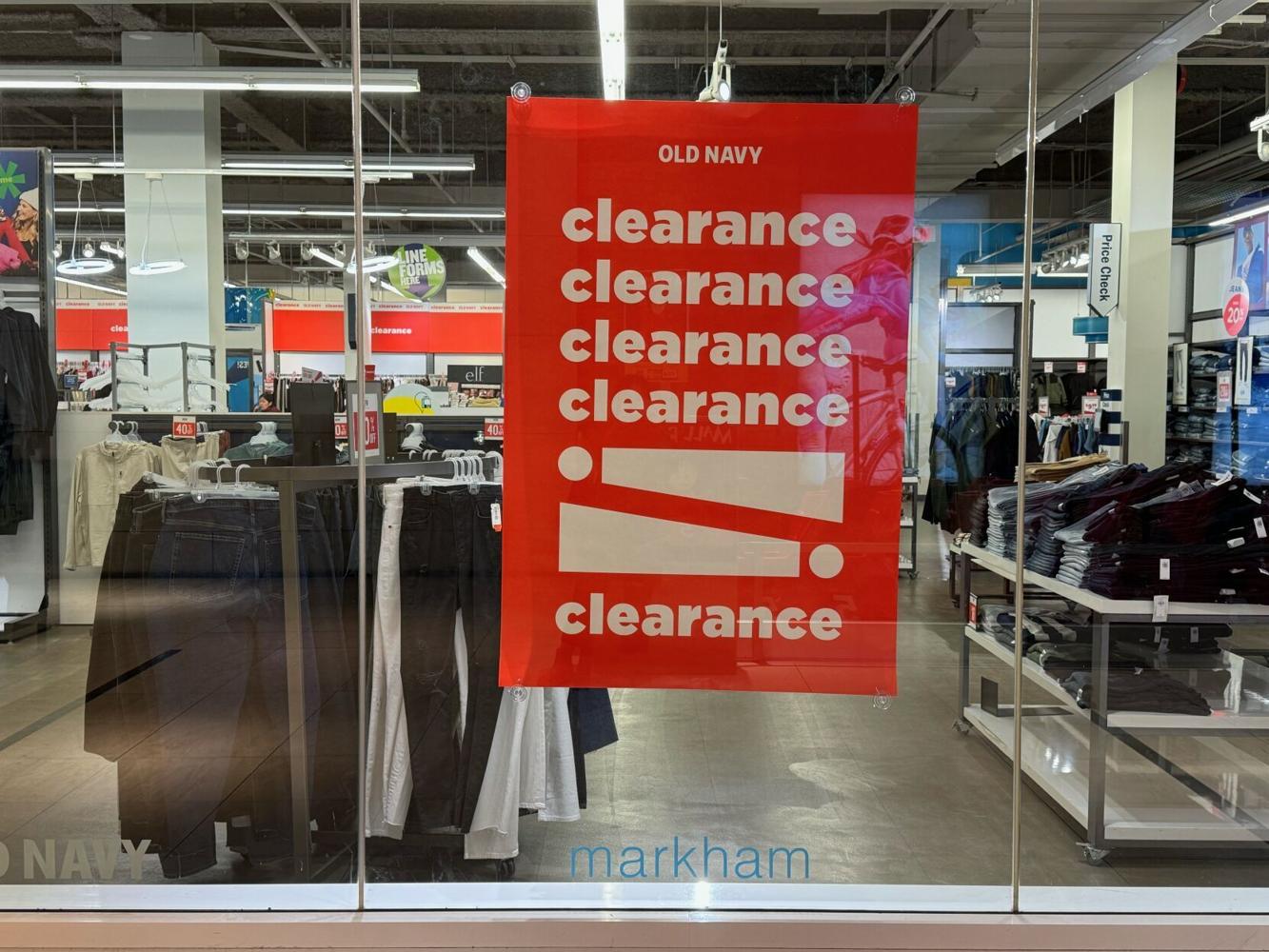 Old Navy closing Markville Mall store in late January