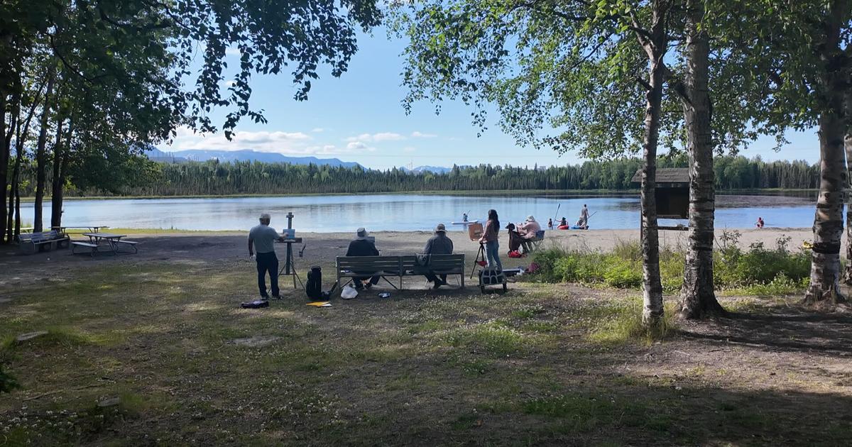 Anchorage locals and tourists alike celebrate the Fourth of July