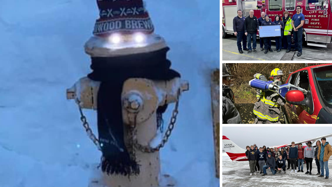 Around Alaska: 'Dressed' fire hydrant, new tools, flying high ...