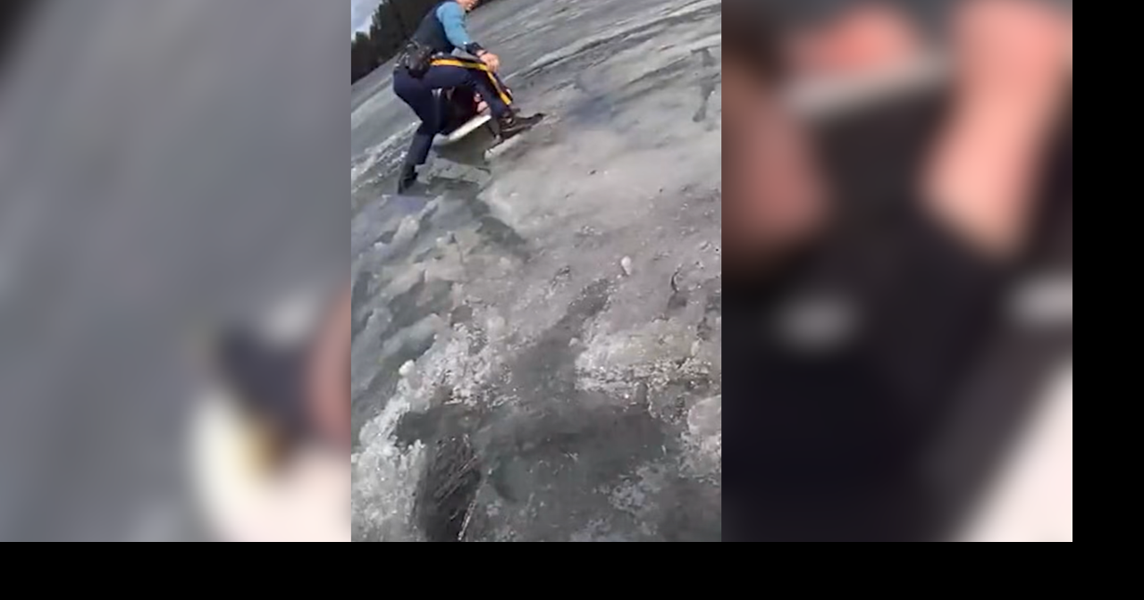 Alaska State Trooper rescues teen after fall through ice on Kodiak Island