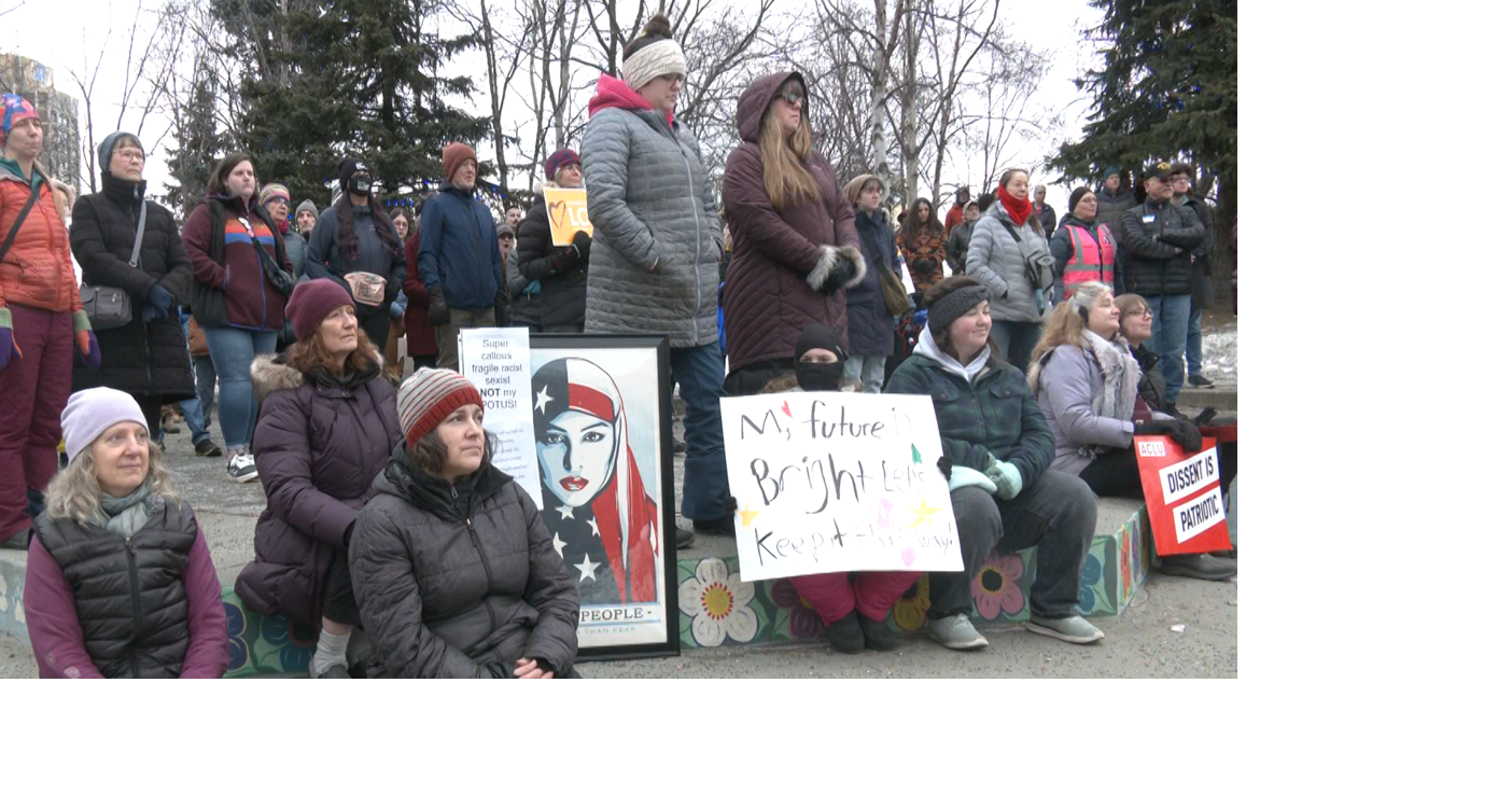 Anchorage rally sparks concern, unity, and fierce calls to take action ...
