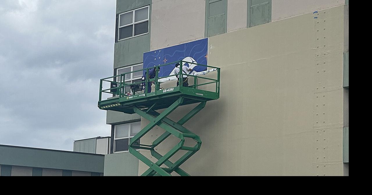 Crystal Worl Mural Project in Anchorage
