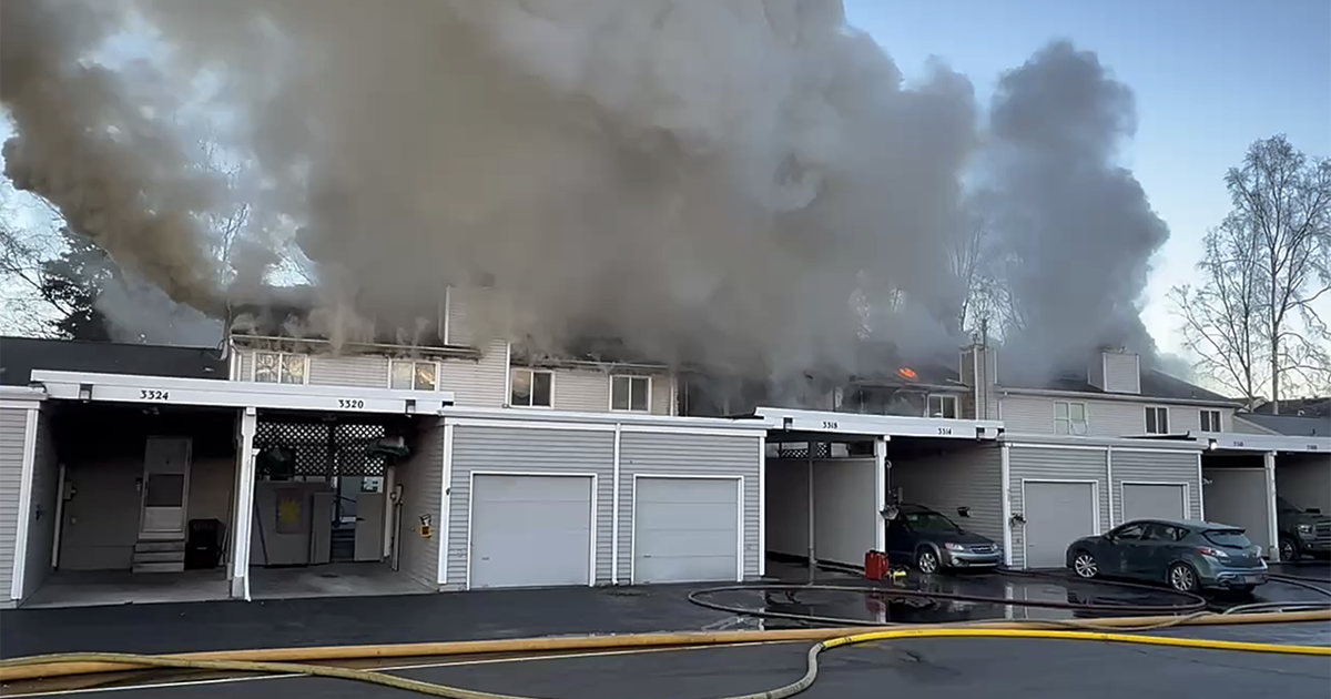 Gmc Complex Large fire engulfs Anchorage apartment complex near West 34th Avenue ...