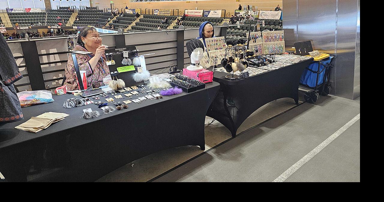 Alaska Native Artist Market runs during state basketball championships