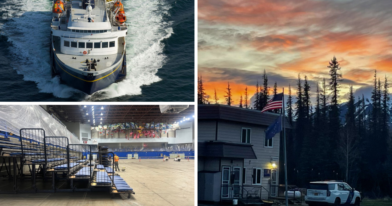 AROUND ALASKA: Back in Service, New Bleachers, and Beautiful Sunset! - Vimarsana News