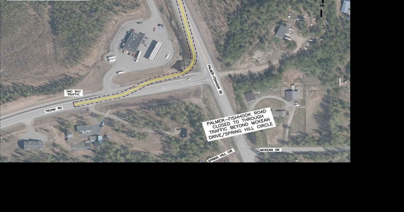 Mat-Su roundabout construction closes Palmer intersection through July