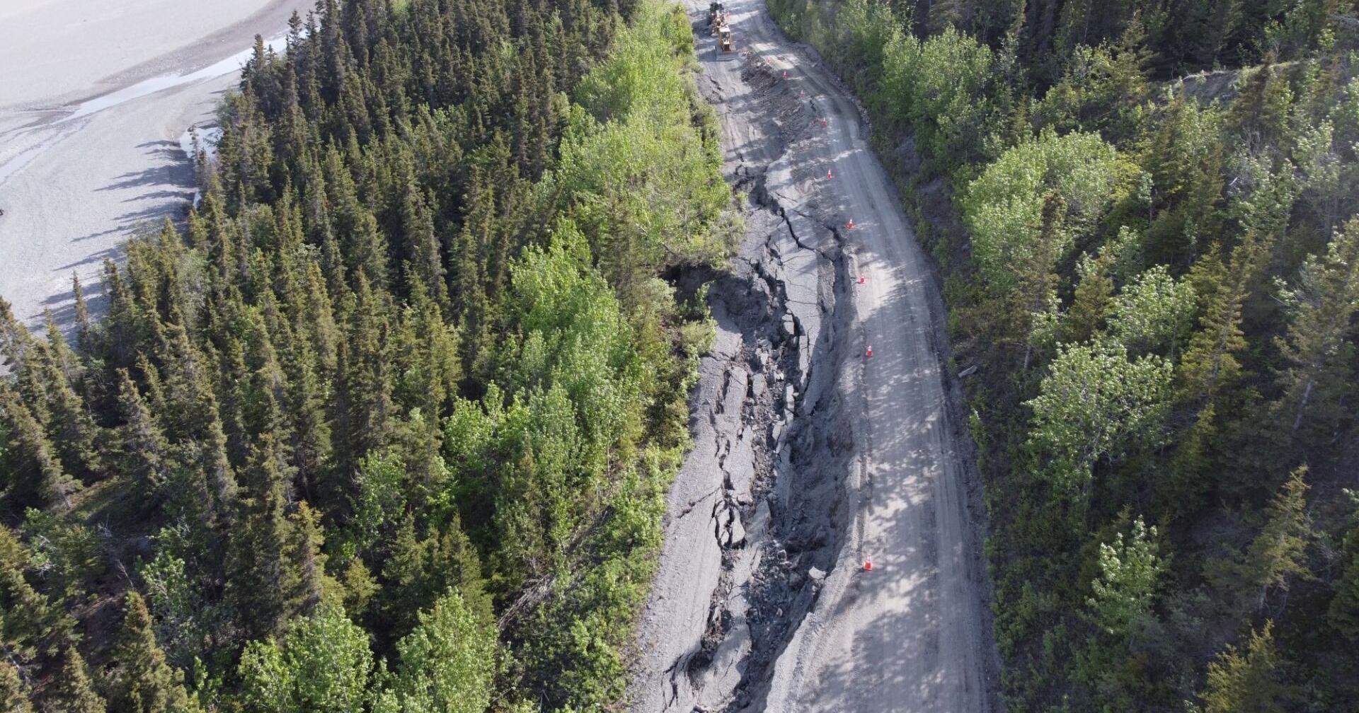 Chitina Faces Road Collapse: McCarthy Road Partially Closed, Repairs Underway - Vimarsana News