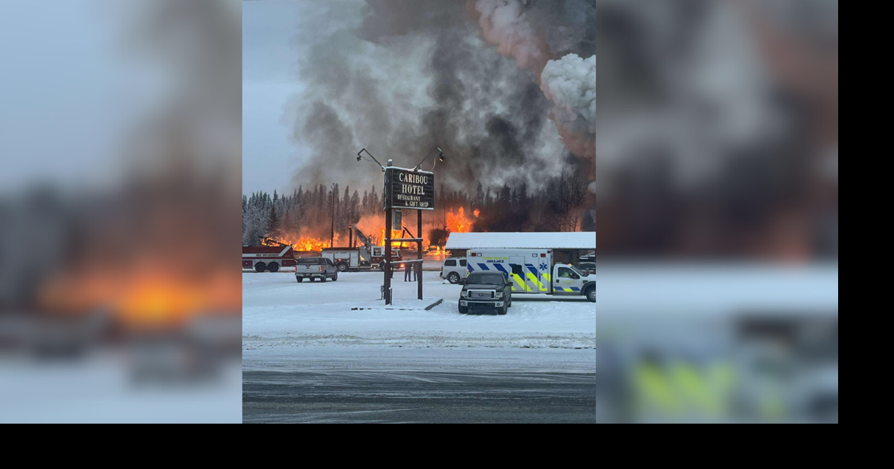 Caribou Hotel destroyed by fire in Glennallen, restaurant plans to re ...