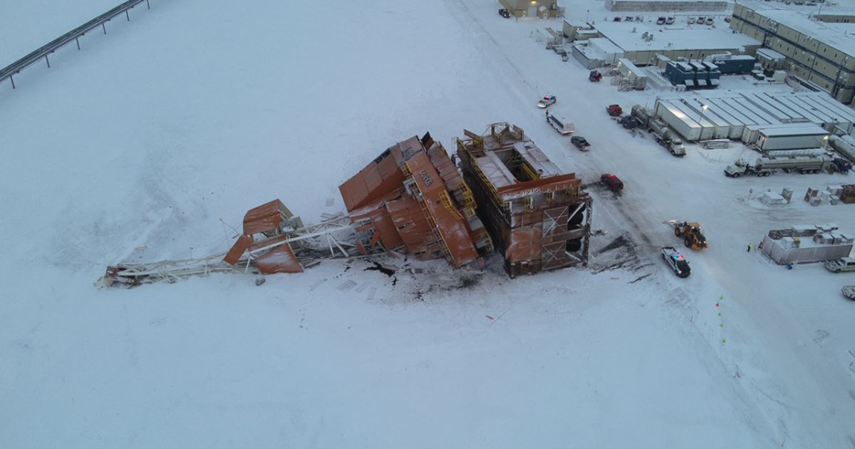 Liberty Rig Alaska WATCH: Oil rig tips over on Alaska’s North Slope, crews assess spill ...