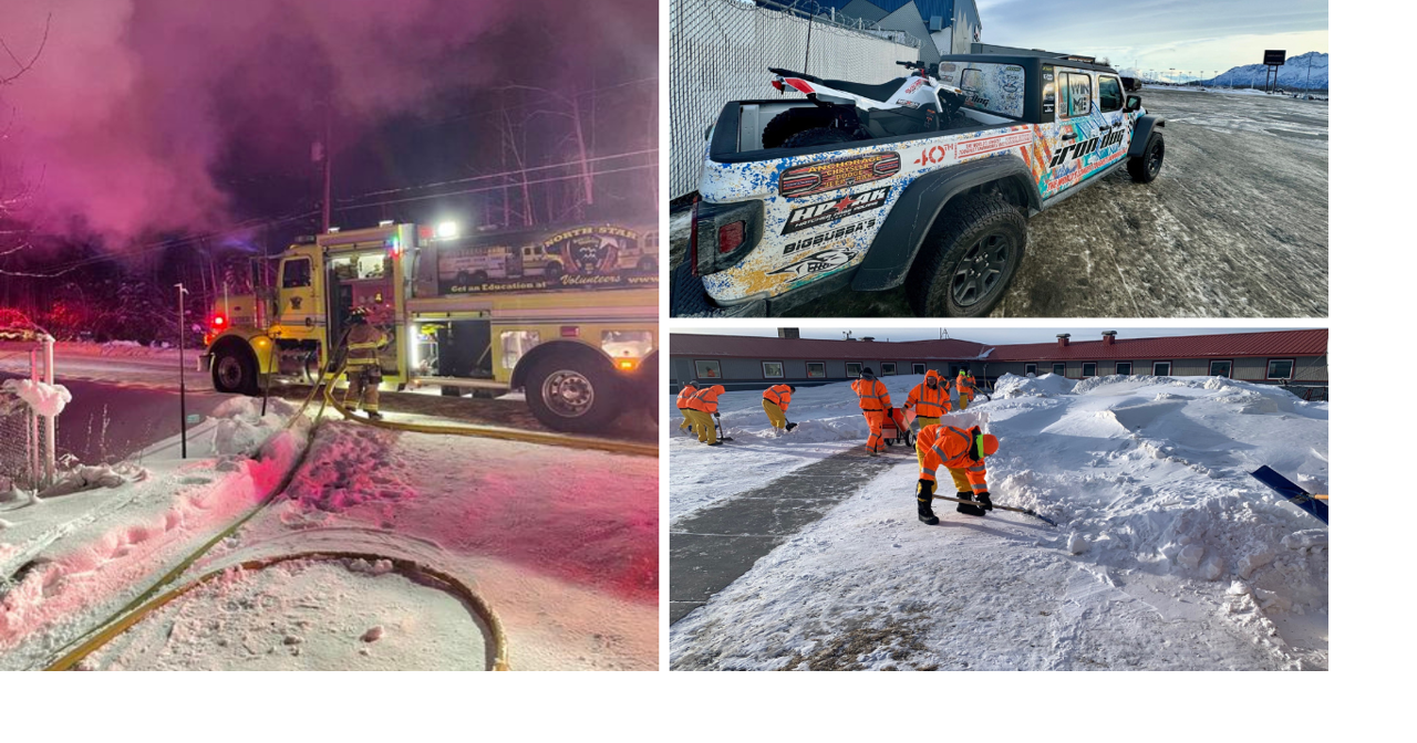 AROUND ALASKA Smoke Alarm Check, Iron Dog, and Teamwork! Around