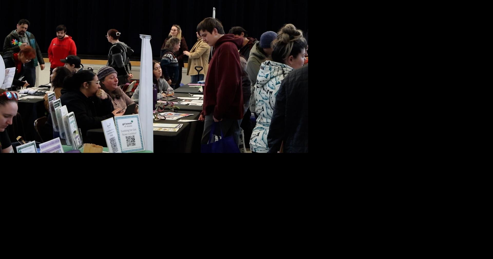 Anchorage students explore jobs and summer programs at ASD fair