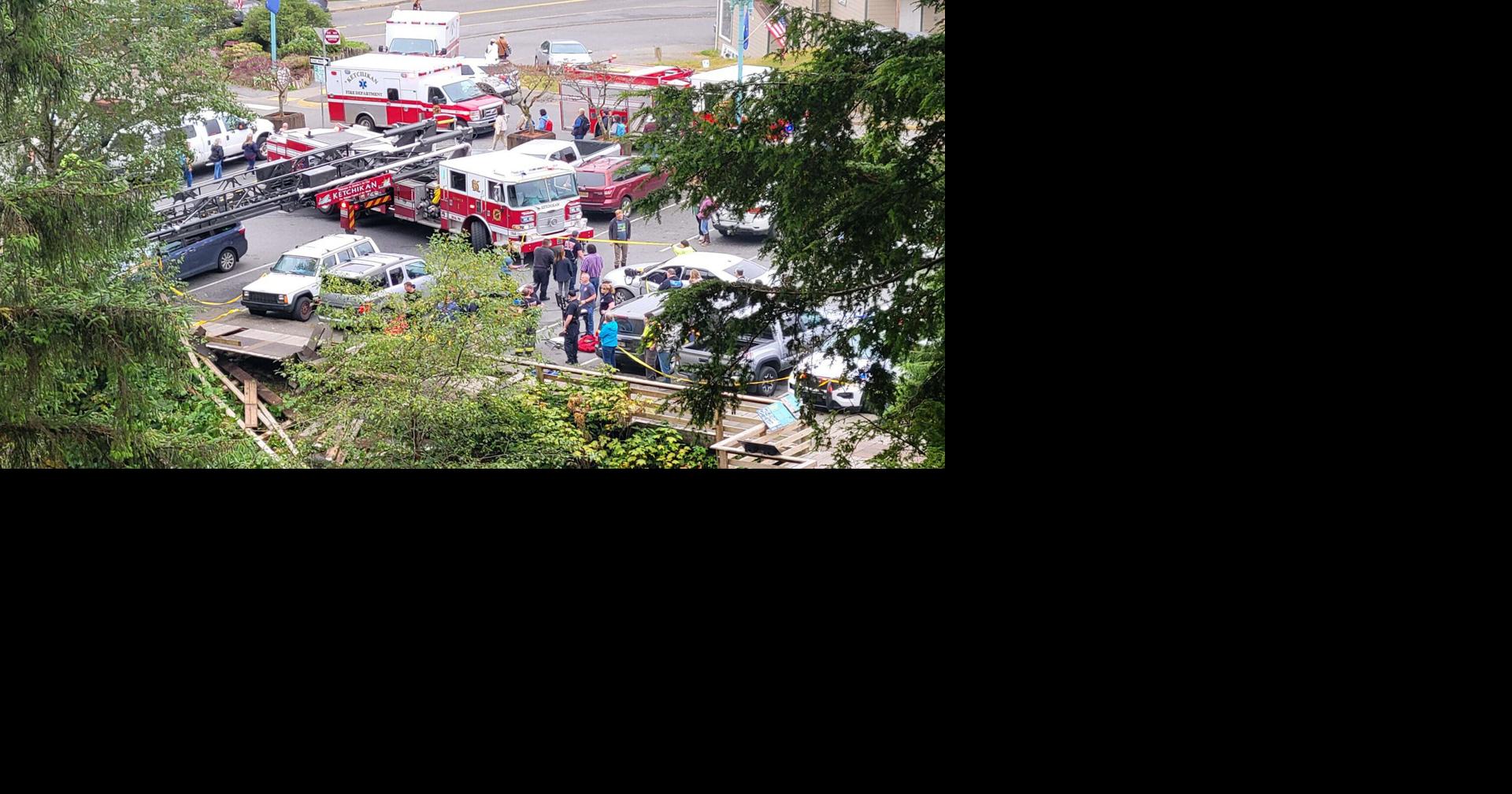Car kills Indiana woman in Ketchikan, plunges into creek