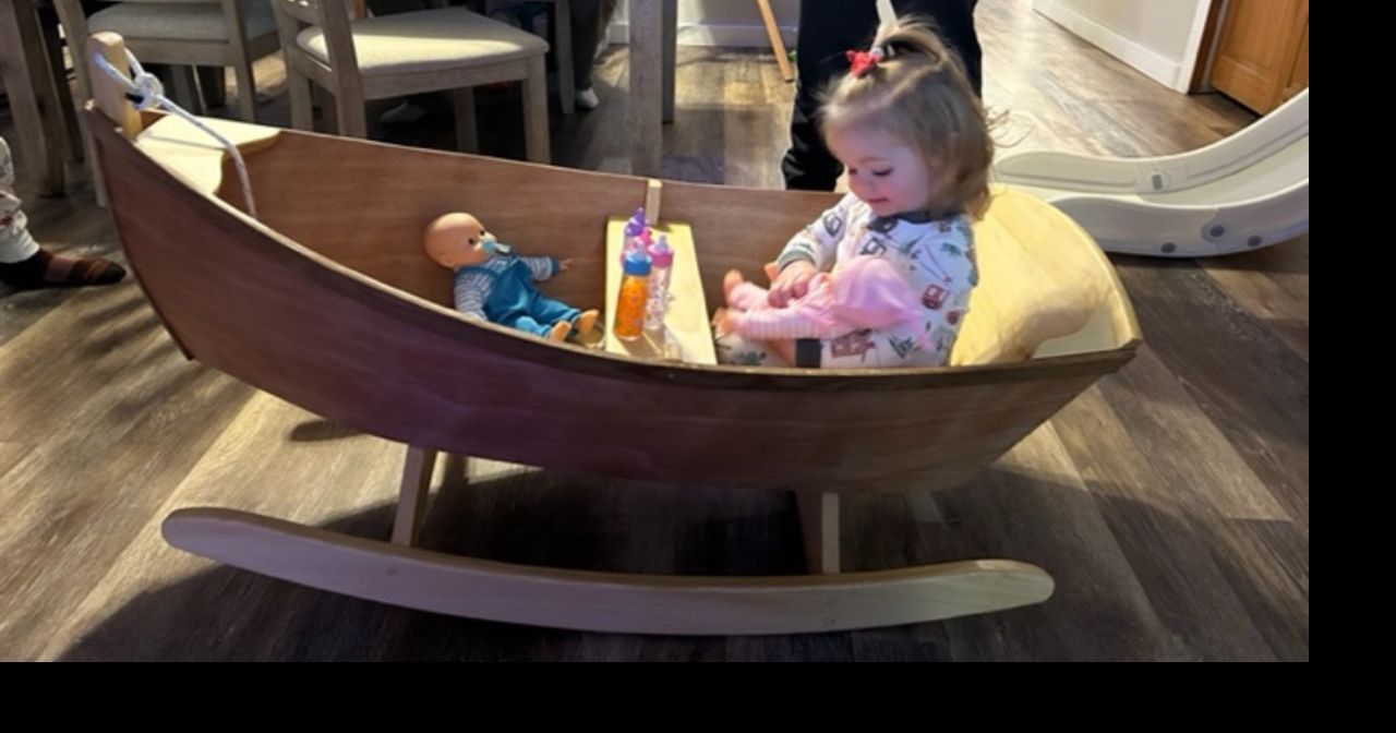 Juneau doctor builds handcrafted cradle boats for Bartlett’s New Year babies