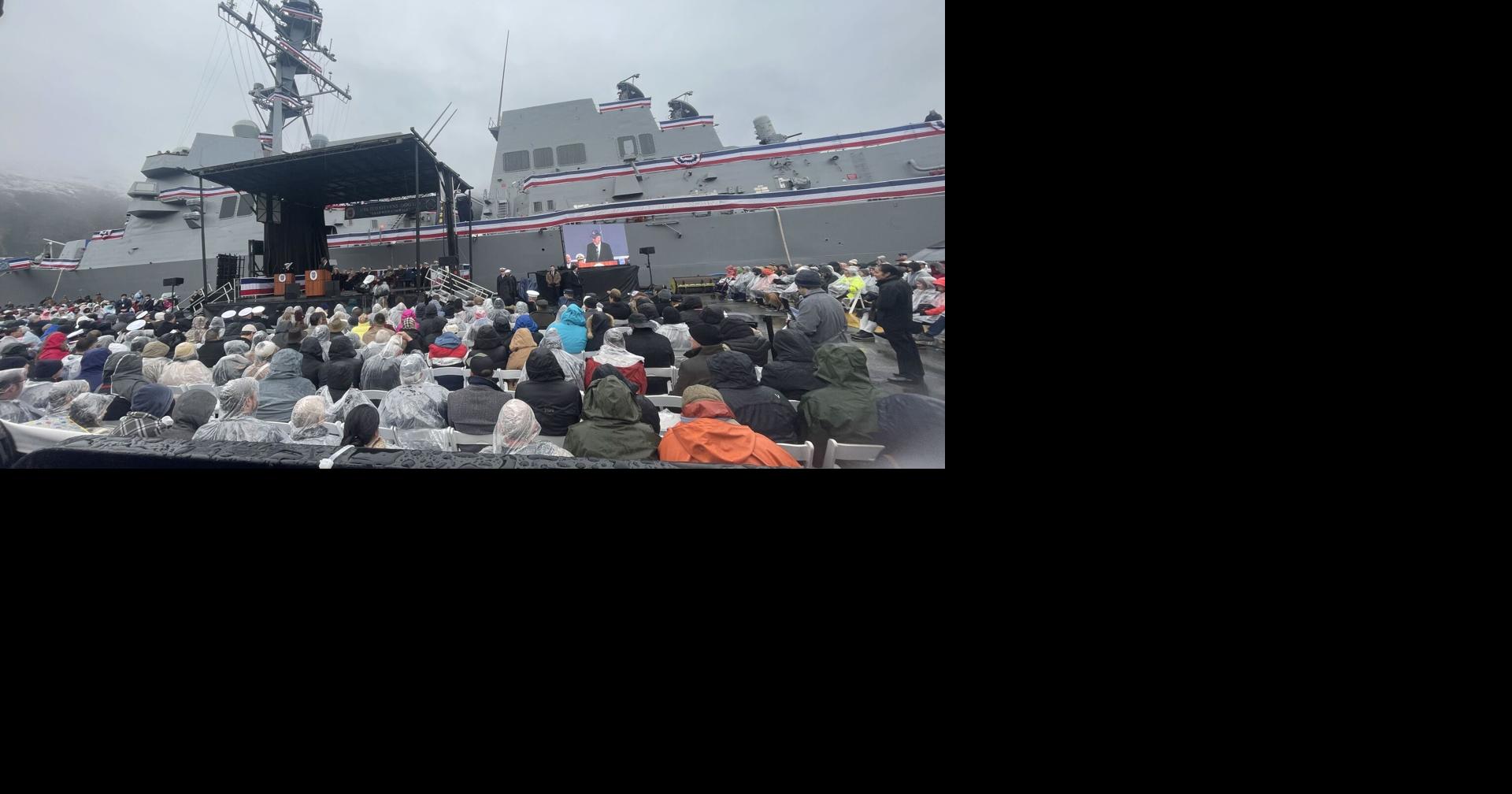 USS Ted Stevens Commissioned in Alaska to Honor Late Senator's Legacy