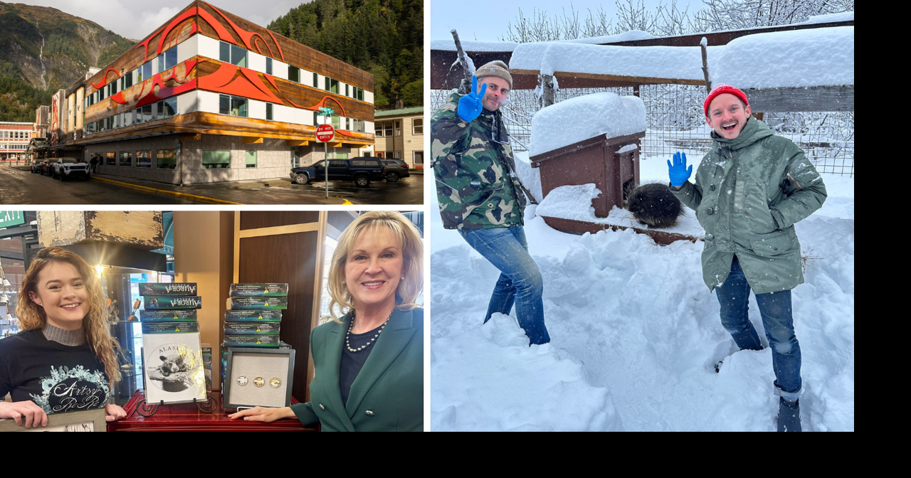 AROUND ALASKA: Heritage Artwork, Medallion Unveiling, and Celebrity ...