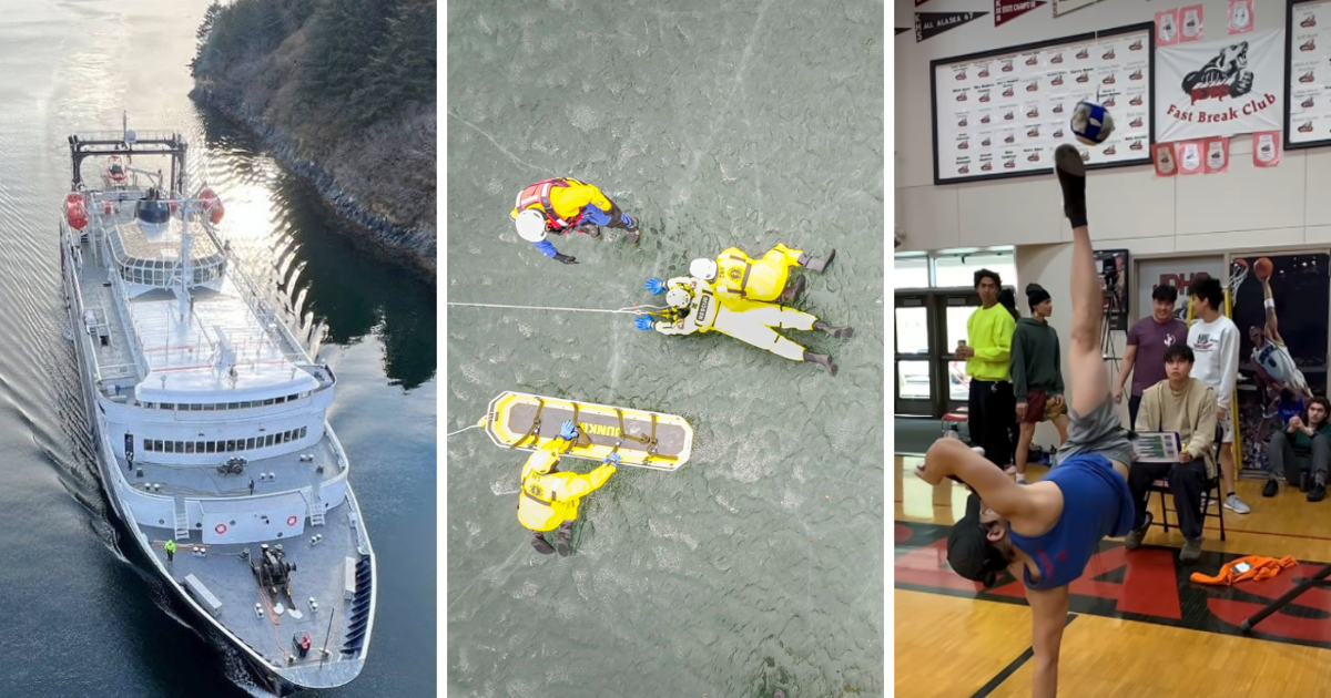 AROUND ALASKA: Ferry Returns, Ice Training, and High-Kicking! | Around ...