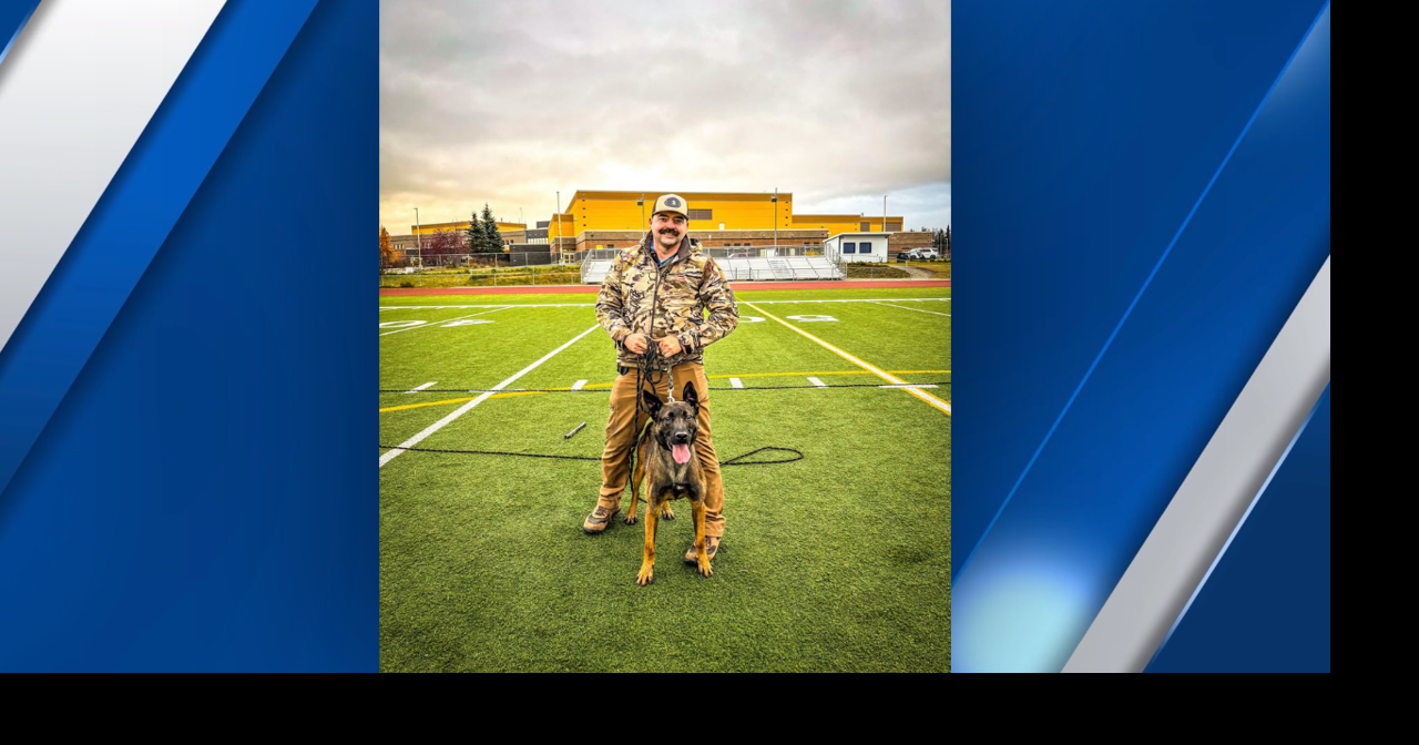 Alaska State Troopers welcome new K9 Valentino from the Netherlands