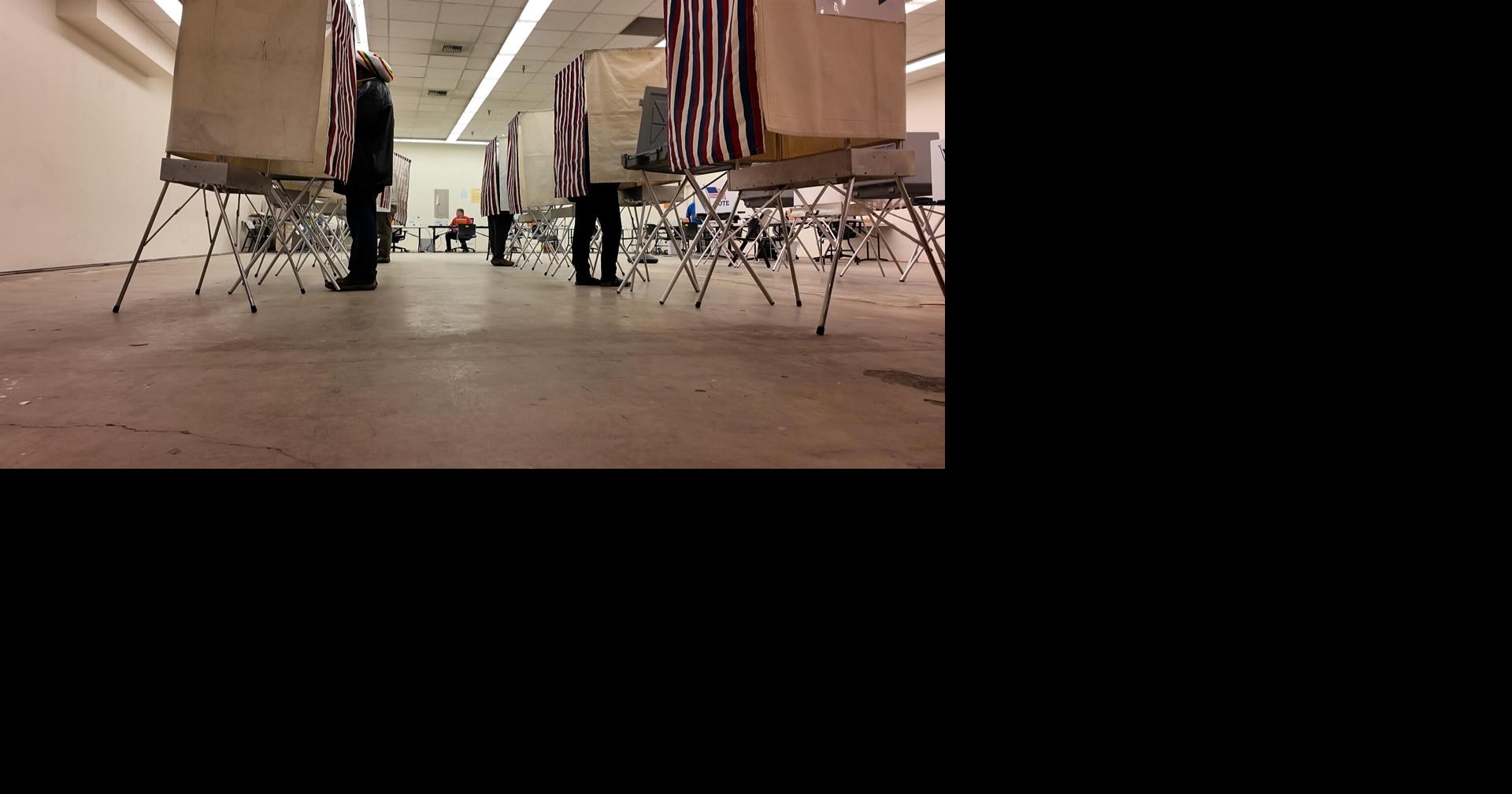 Anchorage voters cast early ballots at new Midtown Mall location