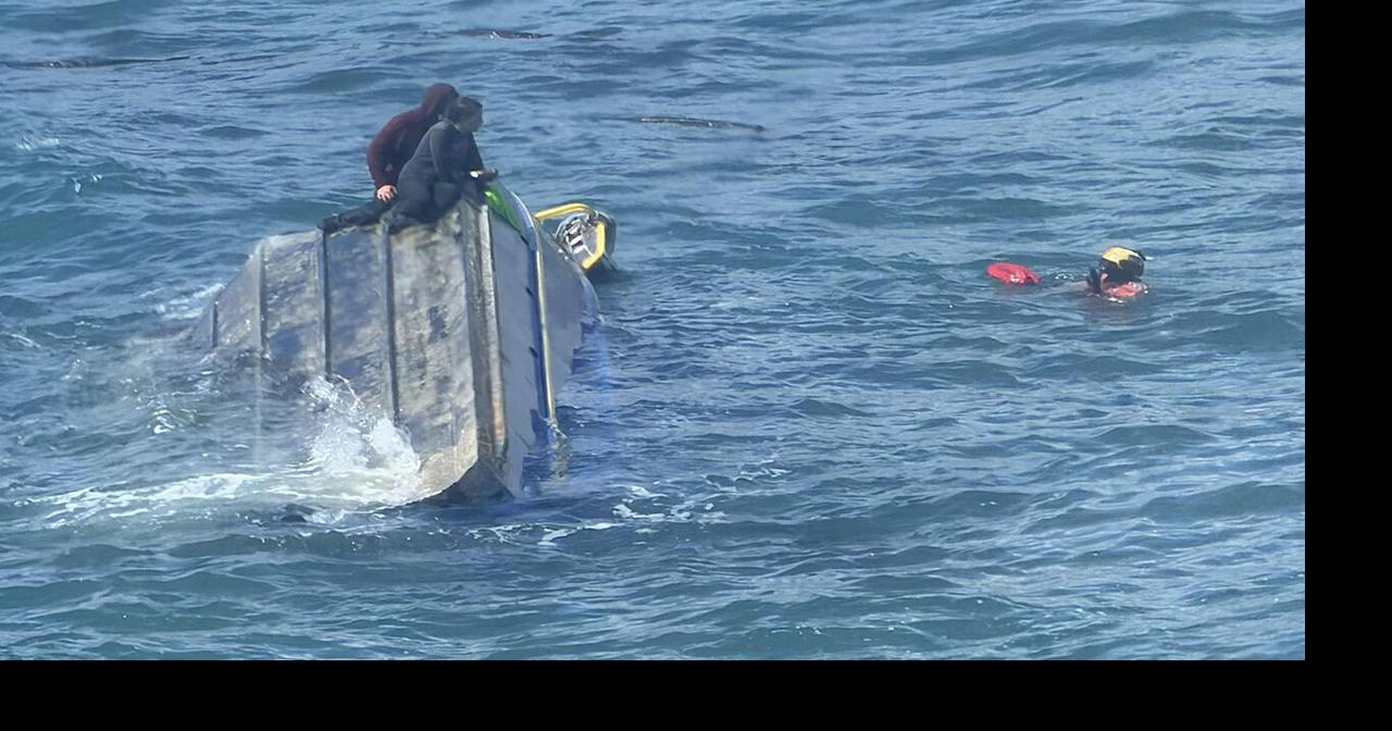 Coast Guard rescues two stranded on capsized boat near Narrow Cape ...