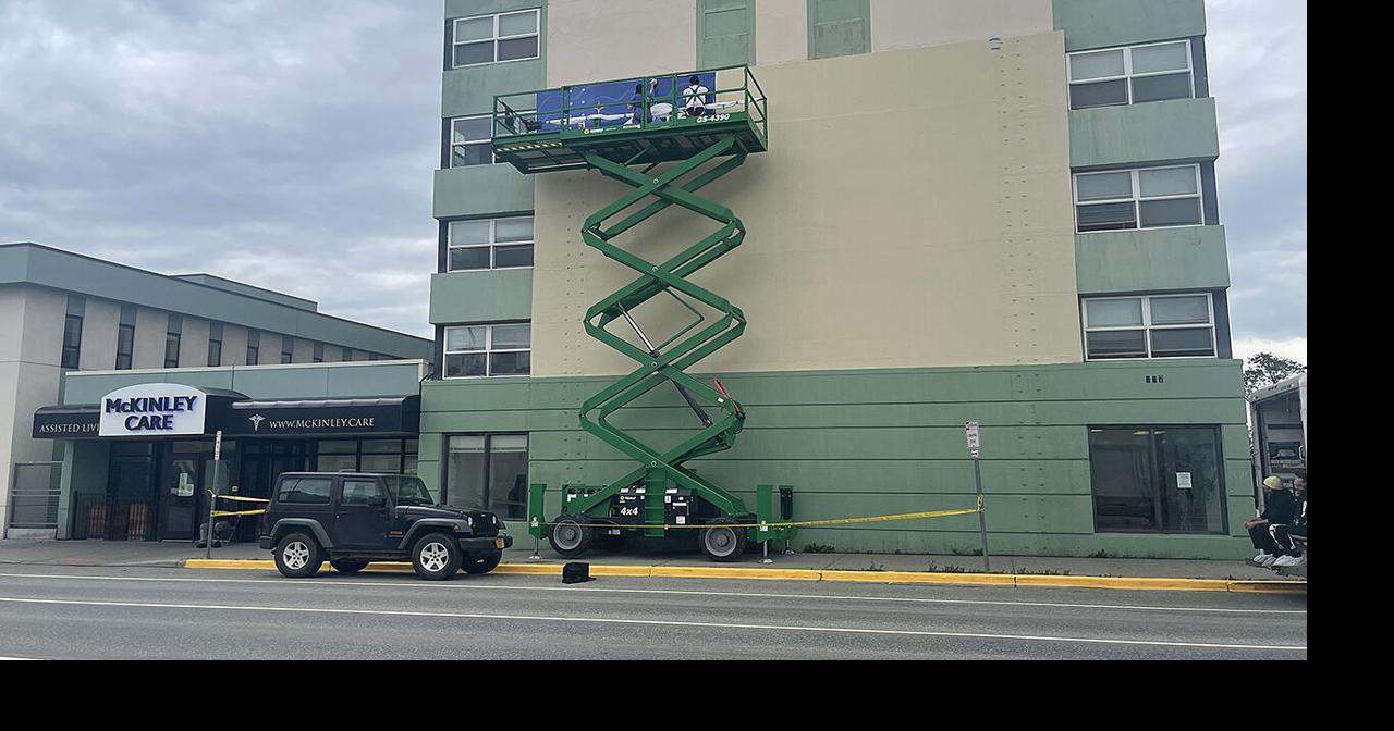 Crystal Worl mural brings Tlingit stories to downtown Anchorage building
