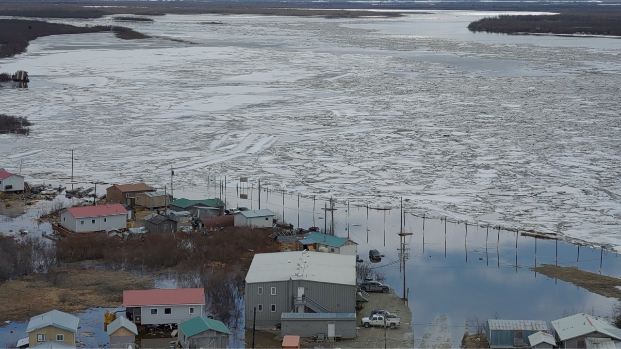 Bethel Braces As Kuskokwim River Floods; Marina, Gas Station Submerged ...