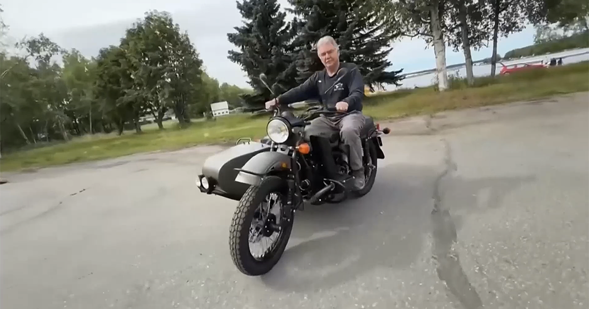 Alaska retiree gifted $22K Russian motorcycle after Putin-Trump summit interview