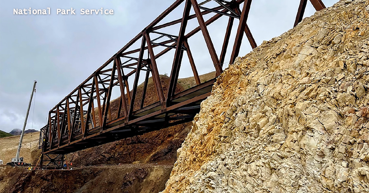 Denali National Park road project nearing completion after major landslide repair