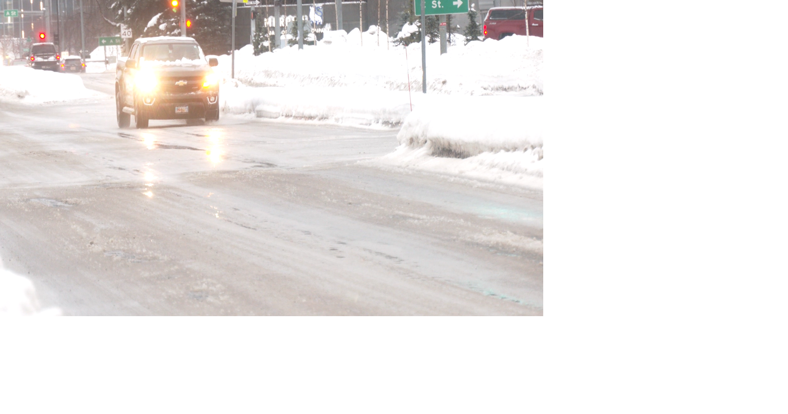 Icy roads cause multiple crashes and school closures across Anchorage ...