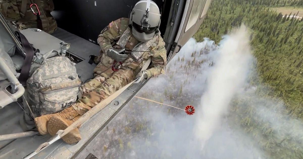 Crews fight back as wildfires burn across Alaska