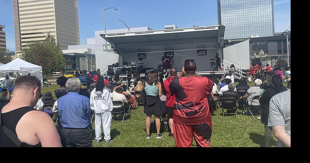Anchorage Juneteenth celebration draws crowds as attendees share meaning of freedom