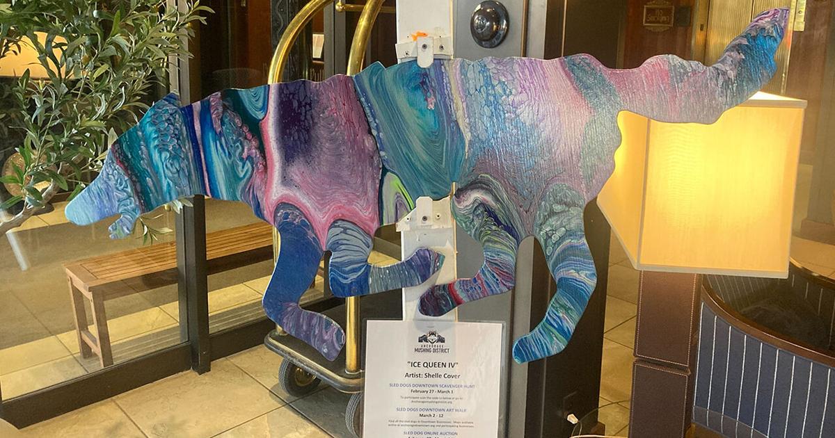 Fur Rondy Dogs Fur Rondy art walk highlights sled dogs in Anchorage through March 12 ...