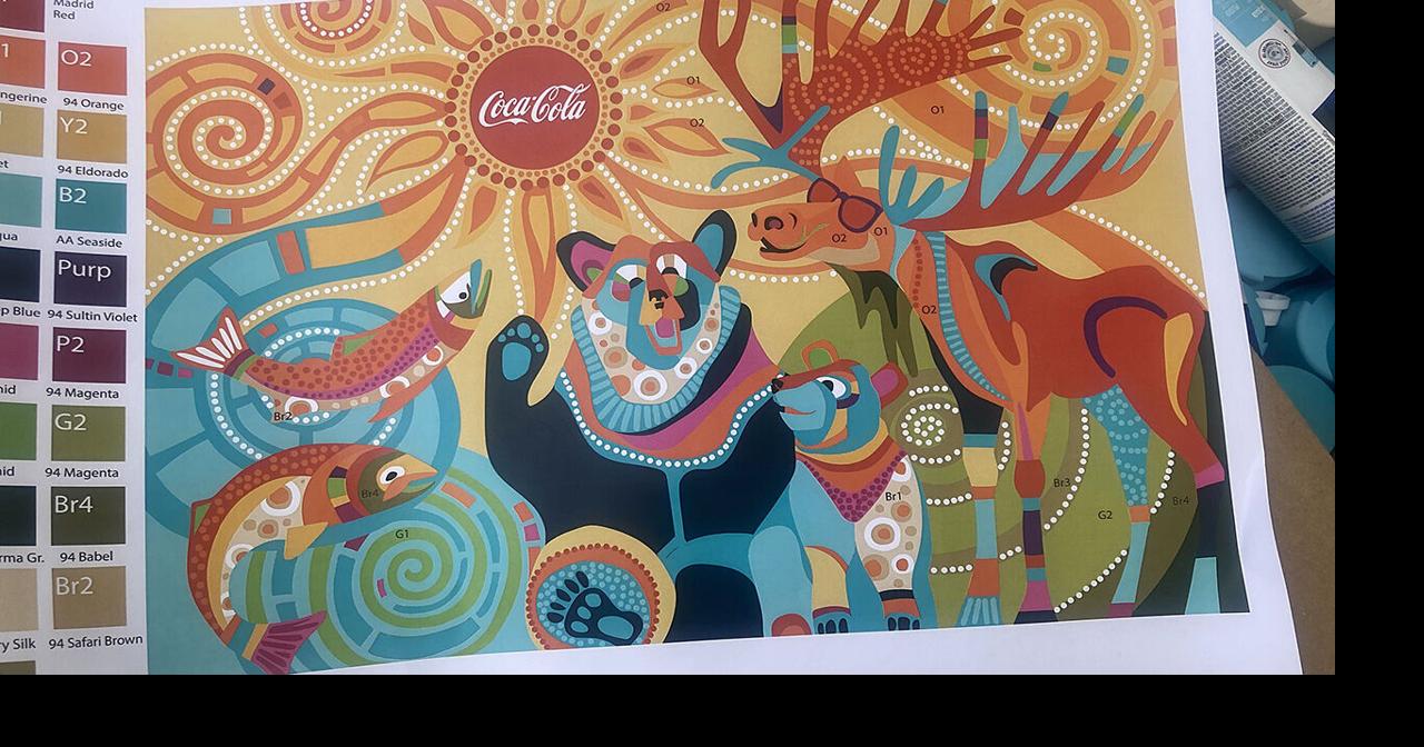 Sixth Avenue Paint the Nation Mural