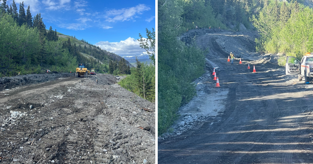 Chitina Road Partially Collapsed: Repair Efforts Ongoing, One Lane Open - Vimarsana News