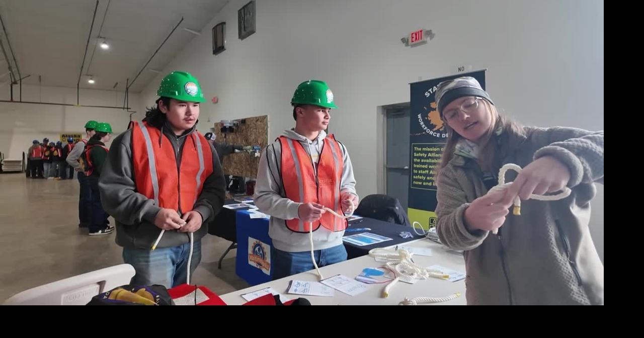 Anchorage students explore construction jobs at Palmer Career Day