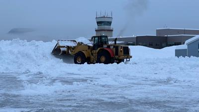 Alaskans brace for a record 12 feet of snow in two days