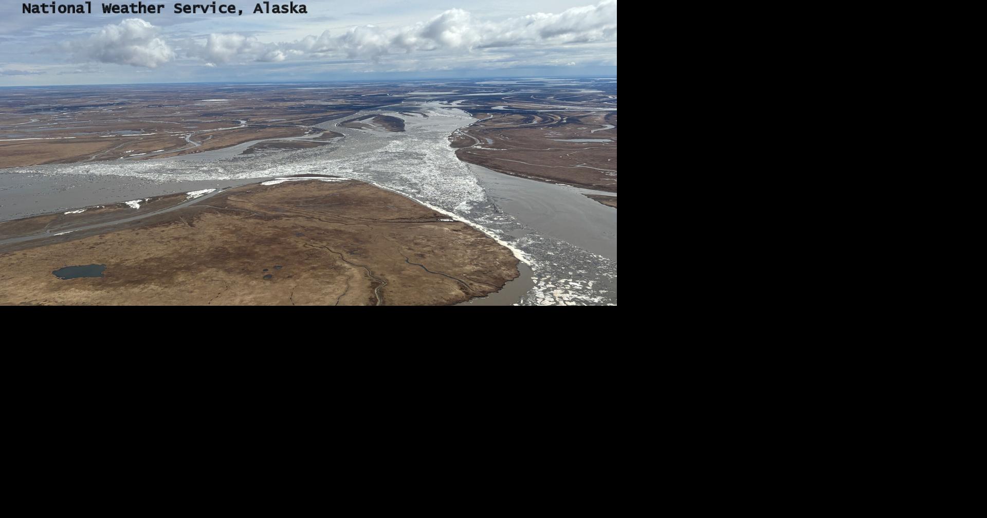 Ice jams drive flooding in western Alaska, trigger code red advisory
