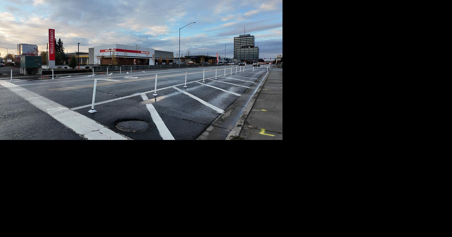 Denali Street pilot tests winter design as businesses raises concerns