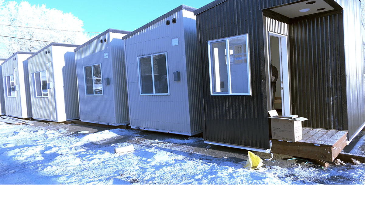 Anchorage opens new micro recovery units to support homeless residents