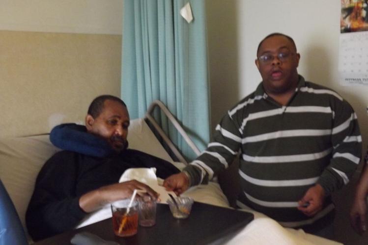 Nursing home residents receive cards decorated with personal touch