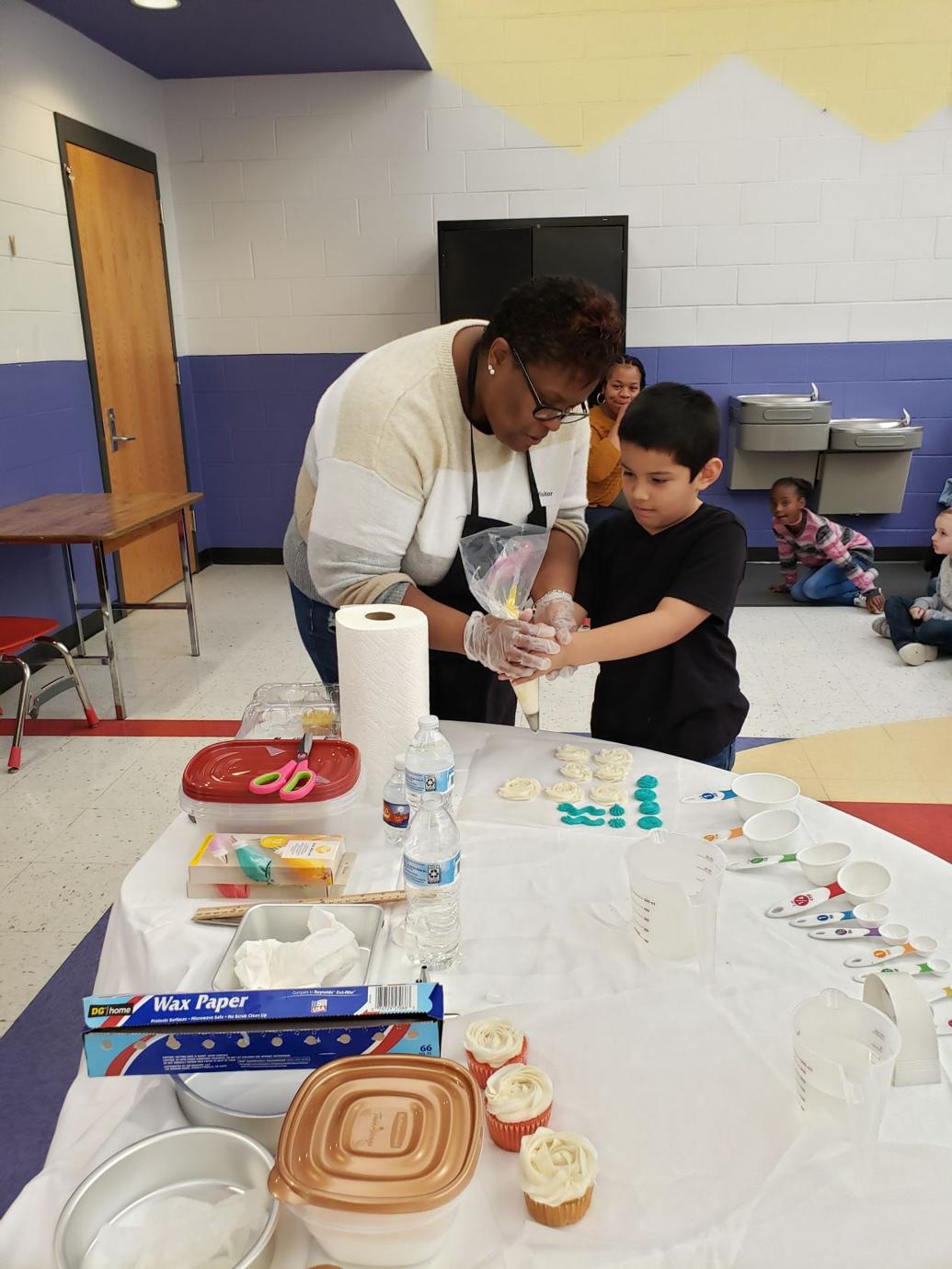 Photos: Students learn how to use math to make cupcakes | Education