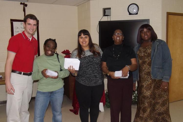 Nursing home residents receive cards decorated with personal touch