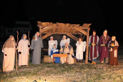 Live nativity presented at Beth Car Baptist