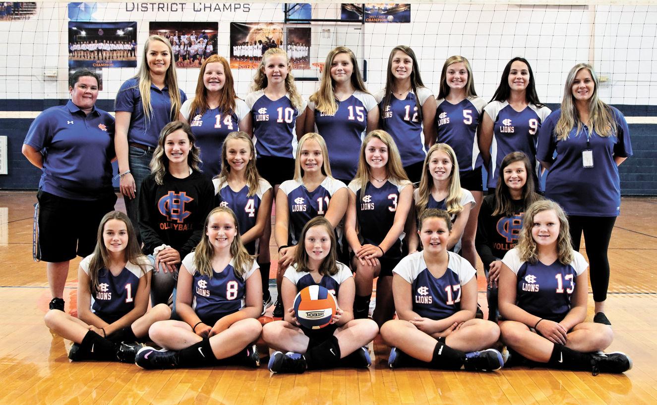 Lions volleyball team wins pair Prep Sports