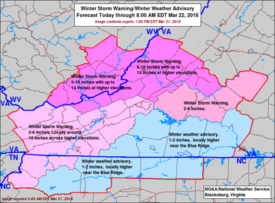Update More Snow Possible Today In Halifax County Local News