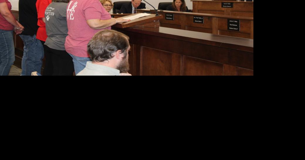 Residents speak out both in support of and against Halifax County