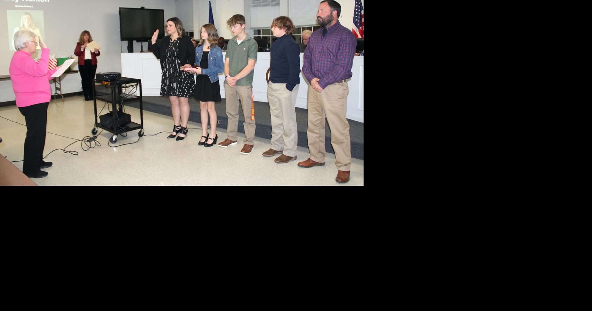PHOTOS: New members of Halifax County School board take oath outgoing