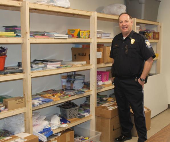 Unused space transforms into functional area for South Boston Police