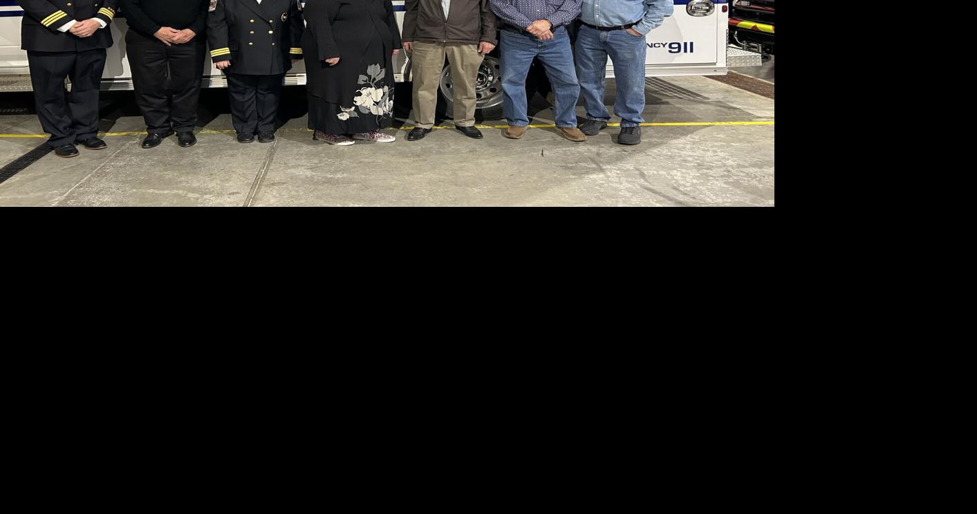Triangle Volunteer Fire Department hosts awards ceremony, installs